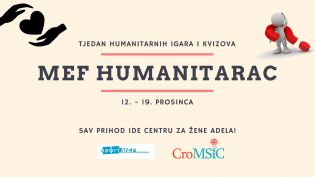 CroMSIC-ov “Humanitarac” za Centar za žene Adela