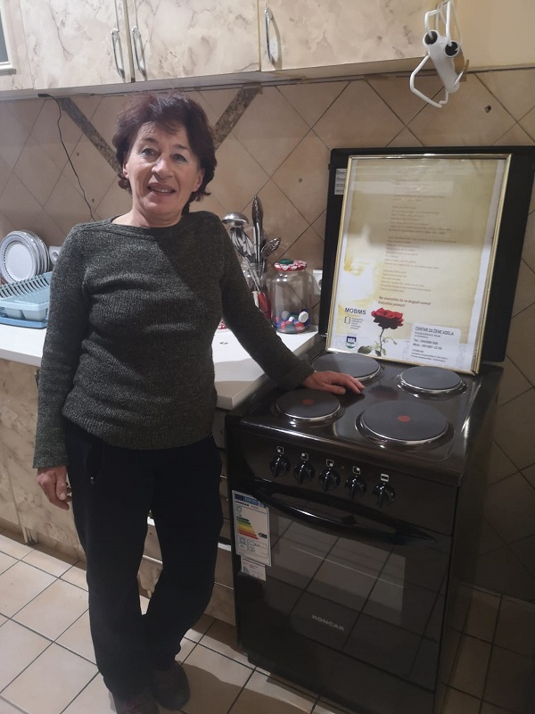 Donacija stednjaka djelatnici SIMORE I JURK a