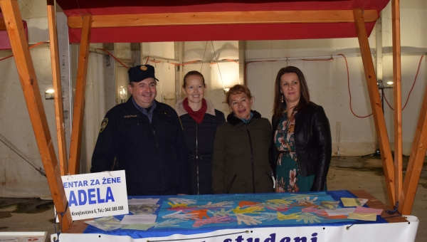 Međunarodni dan borbe protiv nasilja nad ženama obilježen u Petrinji